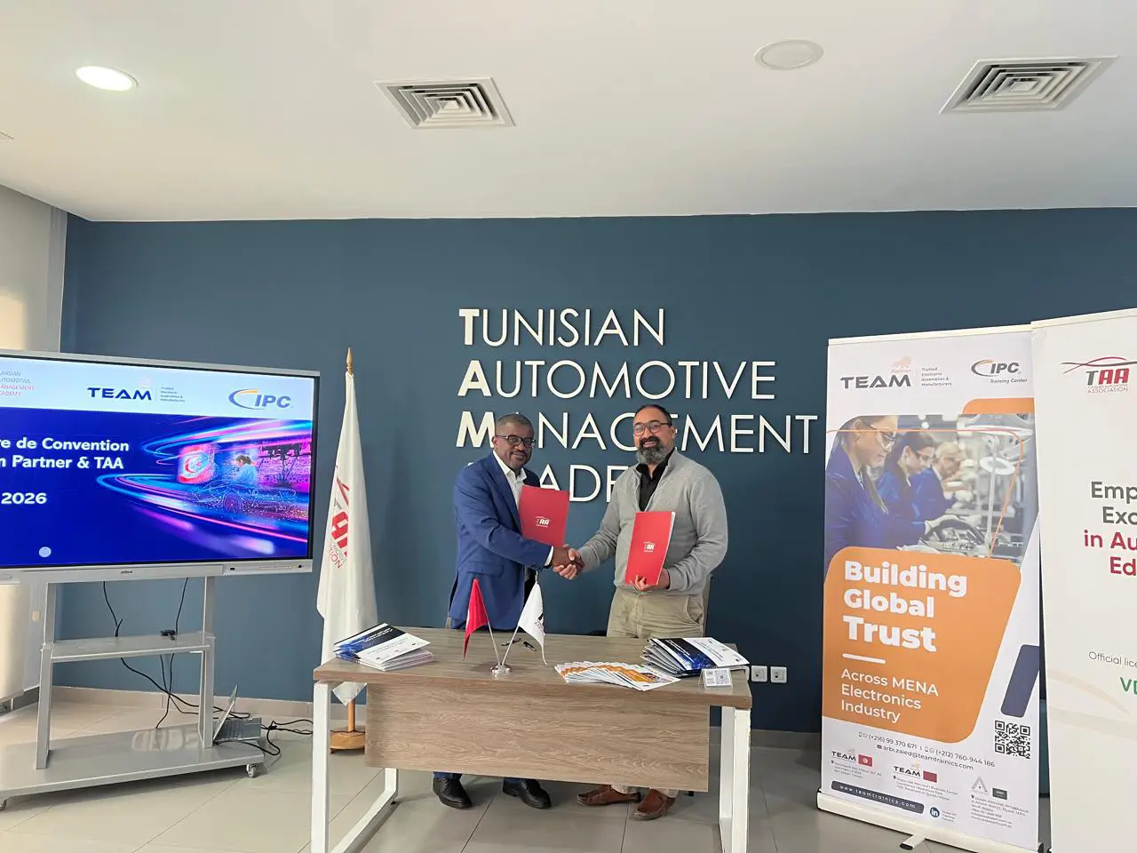 TEAM IPC Training Centers et TAA renforcent leur partenariat